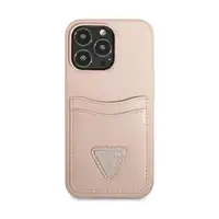 Funda Guess diseño Saffiano con tarjetero para Apple iPhone 13 Pro color Rosa Funda Guess diseño Saffiano con tarjetero para Apple iPhone 13 Pro color Rosa