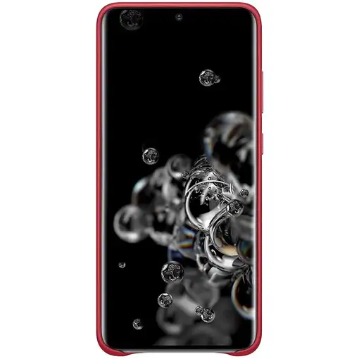 Funda Samsung En Piel para Galaxy S20 Ultra En Rojo Modelo EF-VG988LR Nuevo
