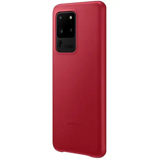 Funda Samsung En Piel para Galaxy S20 Ultra En Rojo Modelo EF-VG988LR Nuevo