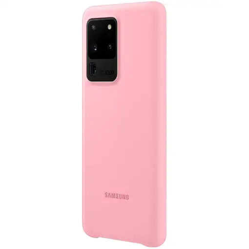 Funda Samsung De Silicona Para Galaxy S20 Ultra Color Rosa EF-PG988TP Nuevo