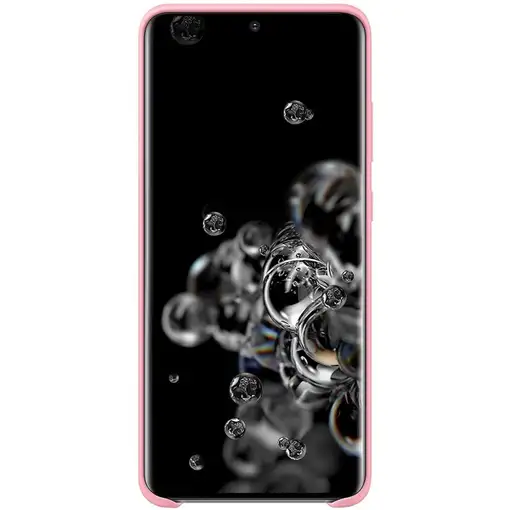 Funda Samsung De Silicona Para Galaxy S20 Ultra Color Rosa EF-PG988TP Nuevo