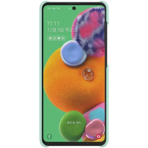 Funda Rígida para Samsung Galaxy A71 Menta Modelo Premium GP-FPA715WSAMW
