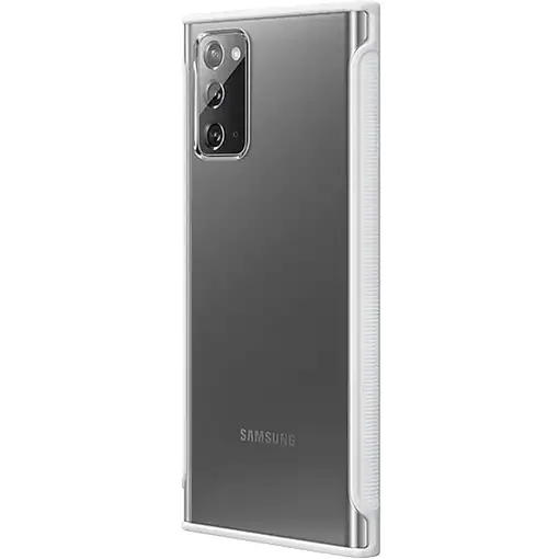 Funda Samsung Clear Cover para Galaxy Note 20 Blanca EF-GN980CW