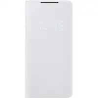 Funda Samsung Led View Para Galaxy S21 Plus Color Gris Modelo EF-NG996PJ
