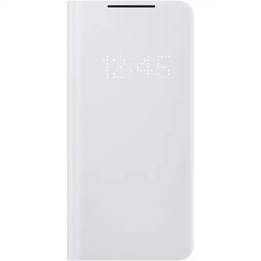 Funda Samsung Led View Para Galaxy S21 Plus Color Gris Modelo EF-NG996PJ