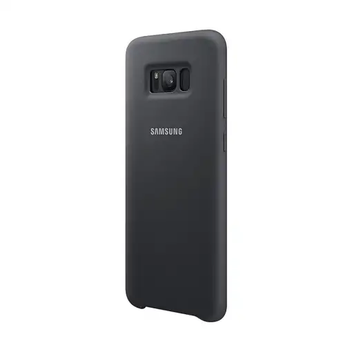 Funda Samsung de Silicona Para Galaxy S8 Plus Color Negro Modelo EF-PG955TB