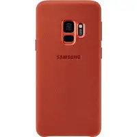Funda Samsung Alcántara Para Galaxy S9 Color Rojo EF-XG960AR Nueva