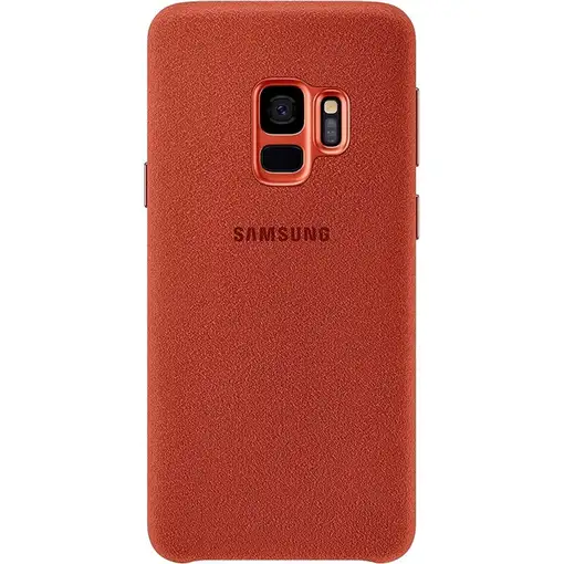 Funda Samsung Alcántara Para Galaxy S9 Color Rojo EF-XG960AR Nueva