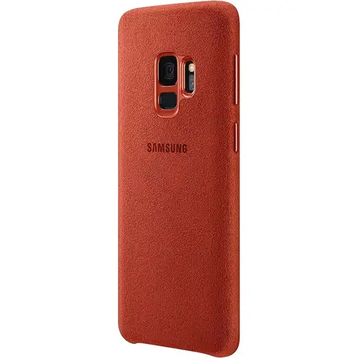 Funda Samsung Alcántara Para Galaxy S9 Color Rojo EF-XG960AR Nueva