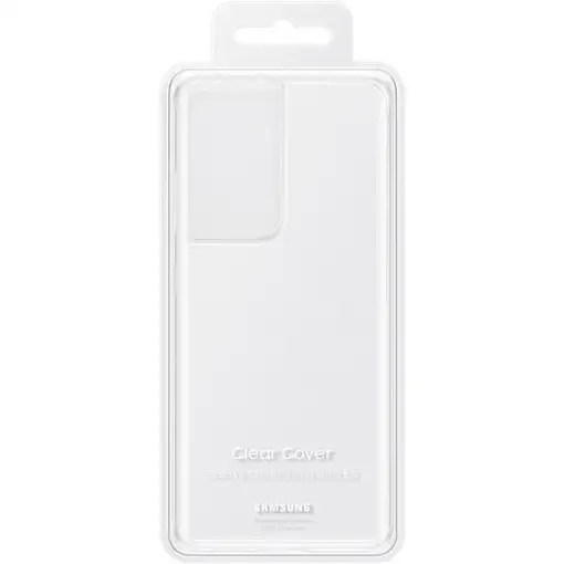 Funda Clear Cover para Samsung Galaxy S21 Ultra Transparente Modelo EF-QG998TT