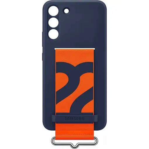 Funda Samsung de Silicona con Correa para Galaxy S22 Plus Navy Modelo  EF-GS906TN‎