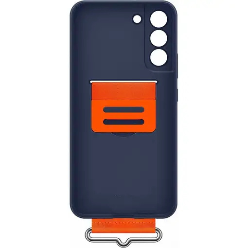 Funda Samsung de Silicona con Correa para Galaxy S22 Plus Navy Modelo  EF-GS906TN‎