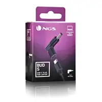NGS BUD-S Clavija de adaptador de corriente para ordenador portátil