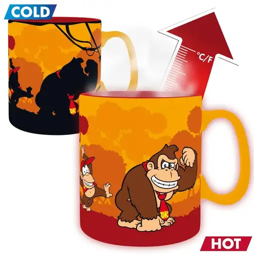 Taza Térmica de Cerámica Abystyle Donkey Kong Modelo Donkey Kong Taza Térmica de Cerámica Abystyle Donkey Kong Modelo Donkey Kong