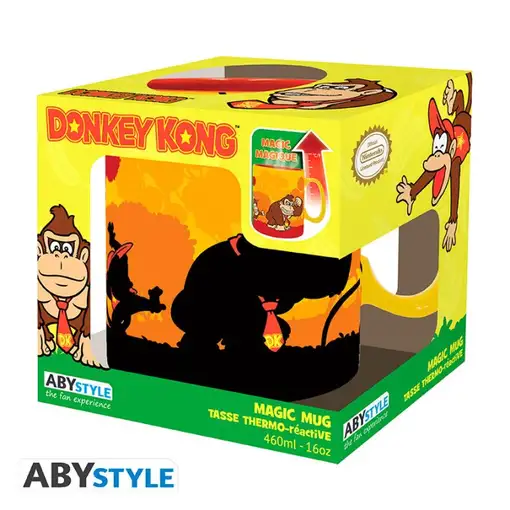 Taza Térmica de Cerámica Abystyle Donkey Kong Modelo Donkey Kong