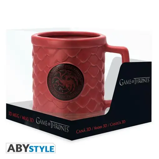 Taza de Cerámica Abystyle Juego de Tronos Modelo Targaryen