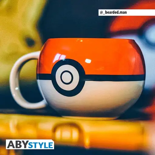 Taza de cerámica 3D Abystyle Pokemon Modelo Poke Ball