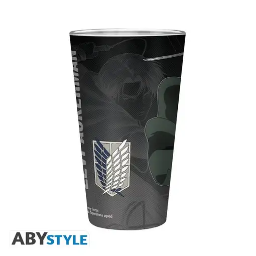 Vaso Abystyle XXL Ataque de los Titanes Modelo Capitán Levi