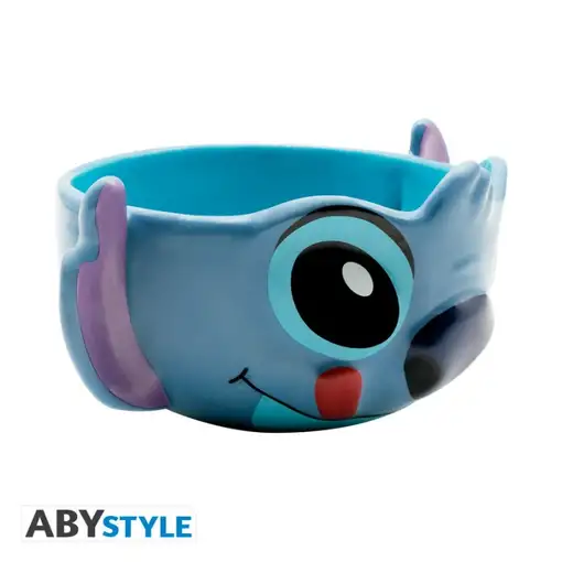 Cuenco de Cerámica Abystyle Disney Modelo Cabeza de Stitch