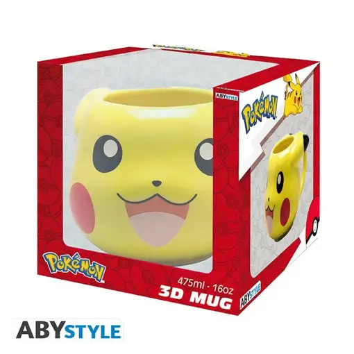 Taza de Cerámica Abystyle Pokémon Modelo Pikachu