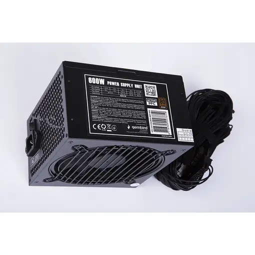 Gembird CCC-PSU80P-BBP-600 unidad de fuente de alimentación 600 W 24-pin ATX ATX
