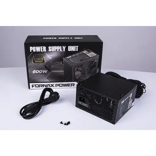 Gembird CCC-PSU80P-BBP-600 unidad de fuente de alimentación 600 W 24-pin ATX ATX