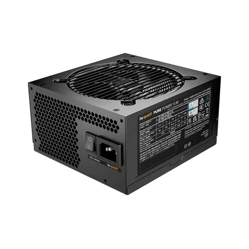 Fuente de alimentación silenciosa Pure Power 13 M 1000W Modular 80 Plus Gold