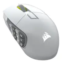 Corsair SCIMITAR ELITE WIRELESS SE ratón Juego mano derecha RF Wireless +Bluetooth