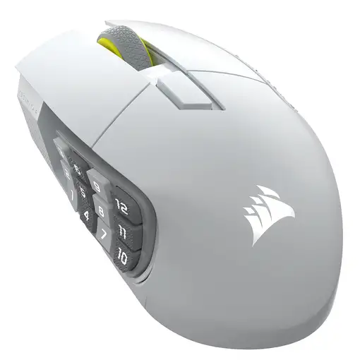 Corsair SCIMITAR ELITE WIRELESS SE ratón Juego mano derecha RF Wireless +Bluetooth