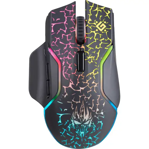 Defender Oneshot GM-067 ratón Juego mano derecha RF Wireless + USB Type-C