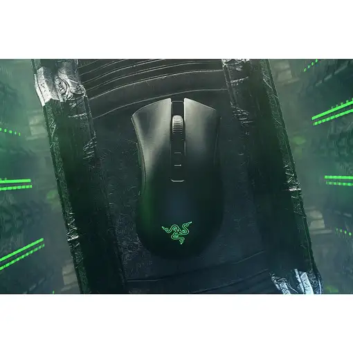 Razer DeathAdder V2 Pro ratón Juego mano derecha Bluetooth + USB Type-A