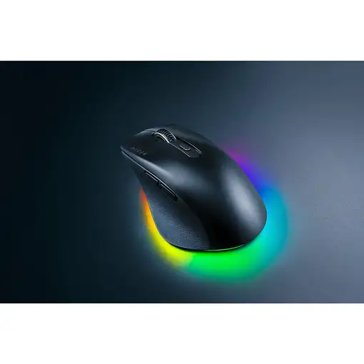 Razer Pro Click V2 ratón Juego mano derecha RF Wireless + Bluetooth + USB Type-C