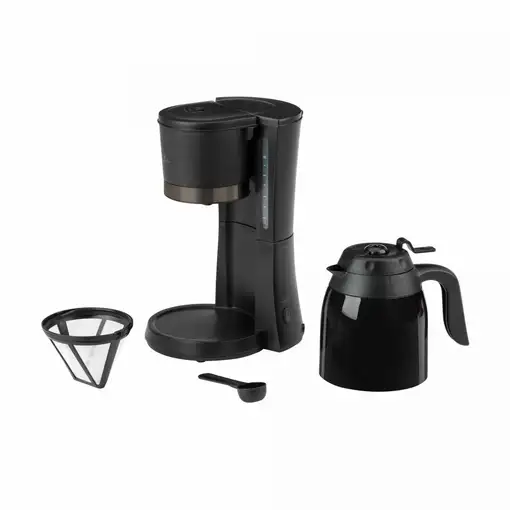 Cafetera de goteo JATA JECA1800 de 2 a 12 tazas. Con jarra termo. 1 L