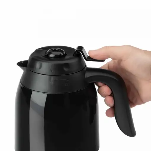 Cafetera de goteo JATA JECA1800 de 2 a 12 tazas. Con jarra termo. 1 L