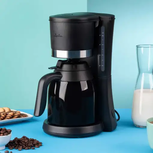 Cafetera de goteo JATA JECA1800 de 2 a 12 tazas. Con jarra termo. 1 L