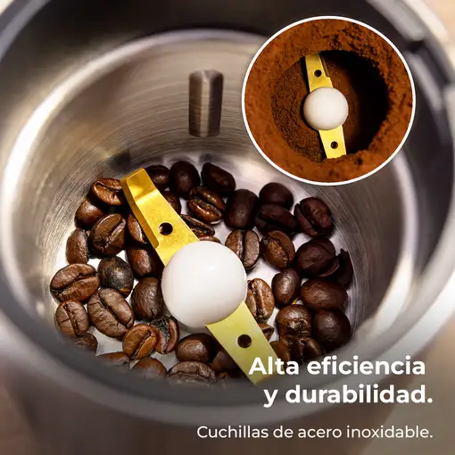 Cecotec Molinillo de café Titanmill 400 Steel