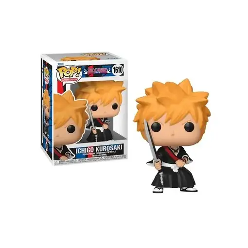 Funko pop animacion bleach ichigo con opcion chase metalica 75508