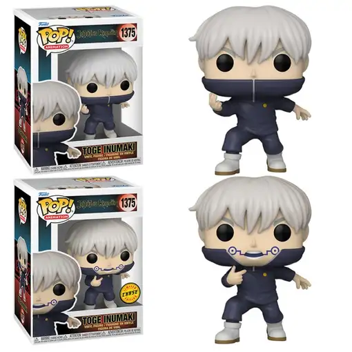 Funko pop jujutsu kaisen toge inumaki con opcion chase 72047