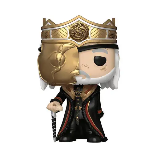 Funko pop casa del dragon viserys con mascara 76474