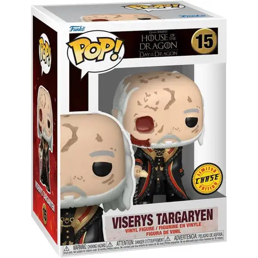 Funko pop casa del dragon viserys con mascara 76474