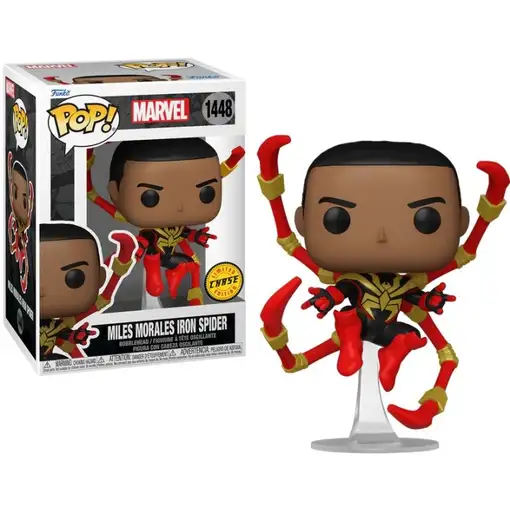 Figura Funko Pop! Marvel Miles Morales Iron Spider Modelo 1448 | 83753