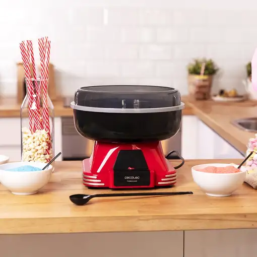 Cecotec Máquina de algodón de azucar Máquina Algodón De Azucar Fun&Sugar