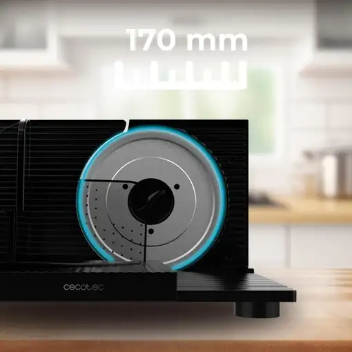 Cecotec Cortafiambres plegable de plástico Cortafiambres Rock'nCut Shuriken