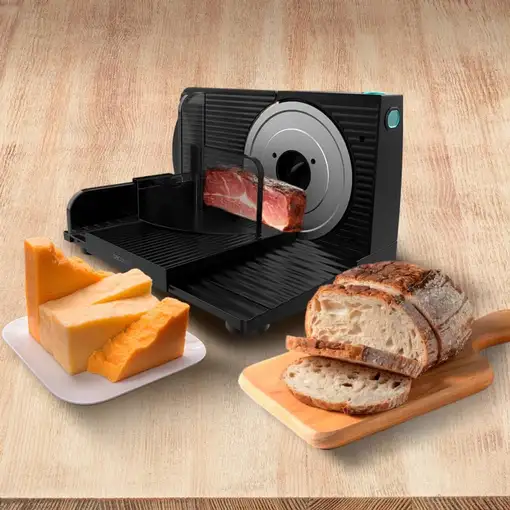 Cecotec Cortafiambres plegable de plástico Cortafiambres Rock'nCut Shuriken