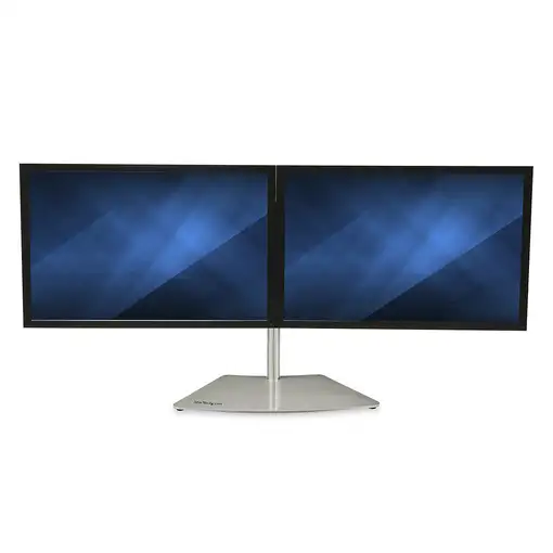 StarTech.com Soporte VESA para 2 Monitores - Soporte Ergonómico de Sobremesa