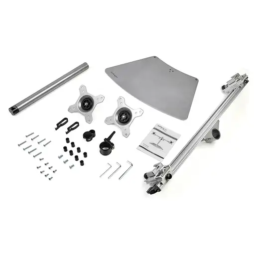 StarTech.com Soporte VESA para 2 Monitores - Soporte Ergonómico de Sobremesa