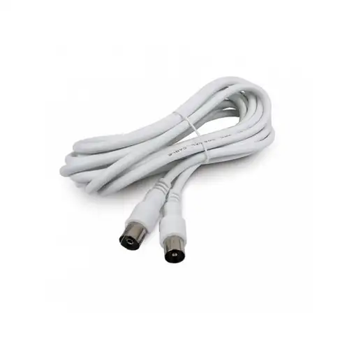 Engel Axil MP0579C cable coaxial 2,5 m IEC 9.52 Blanco