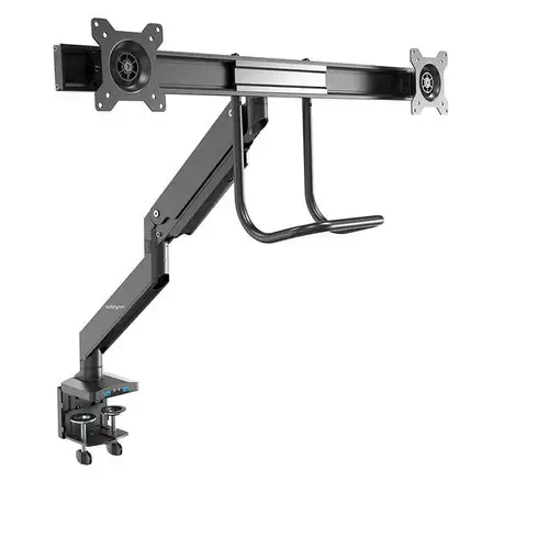 StarTech.com Brazo de Soporte de Montaje para 2 Monitores - con 2 Puertos USB 3.0