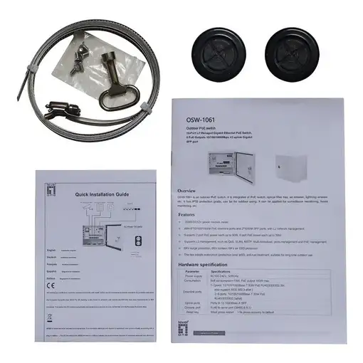 LevelOne OSW-1031 switch No administrado 2.5G Ethernet (100/1000/2500)