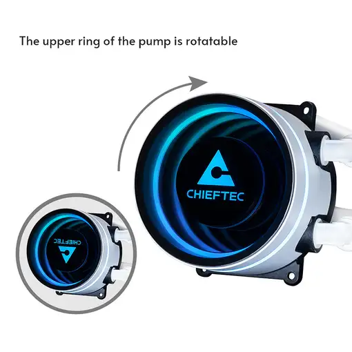 Chieftec CLC-360-RGB-W sistema de refrigeración para ordenador